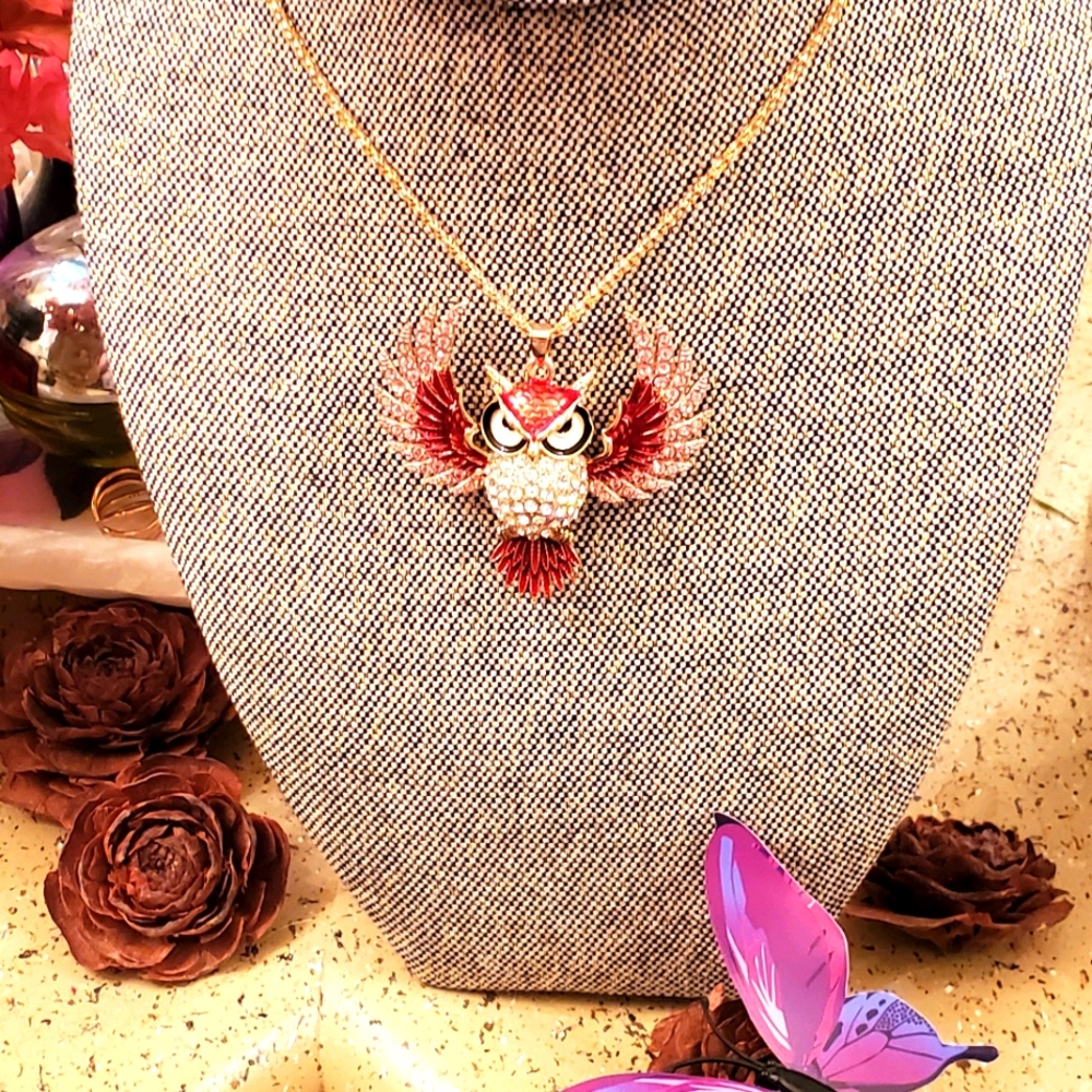 Betsy Johnson PInk Owl